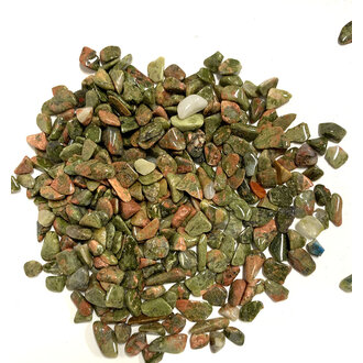 Luna Ignis Unakite Chips 1oz (Crystal Chip Bar)