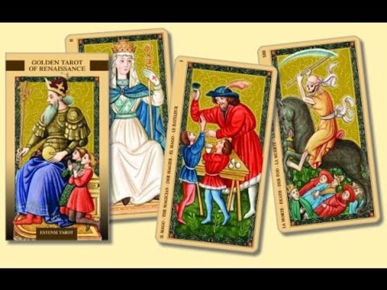 Llewellyn Publications Golden Tarot of the Renaissance