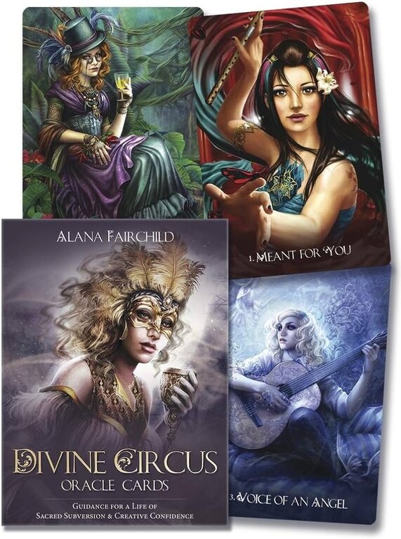 Llewellyn Publications Divine Circus Oracle Cards