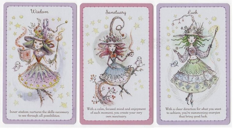 U.S. Games Witchlings Tarot Deck and Book Set
