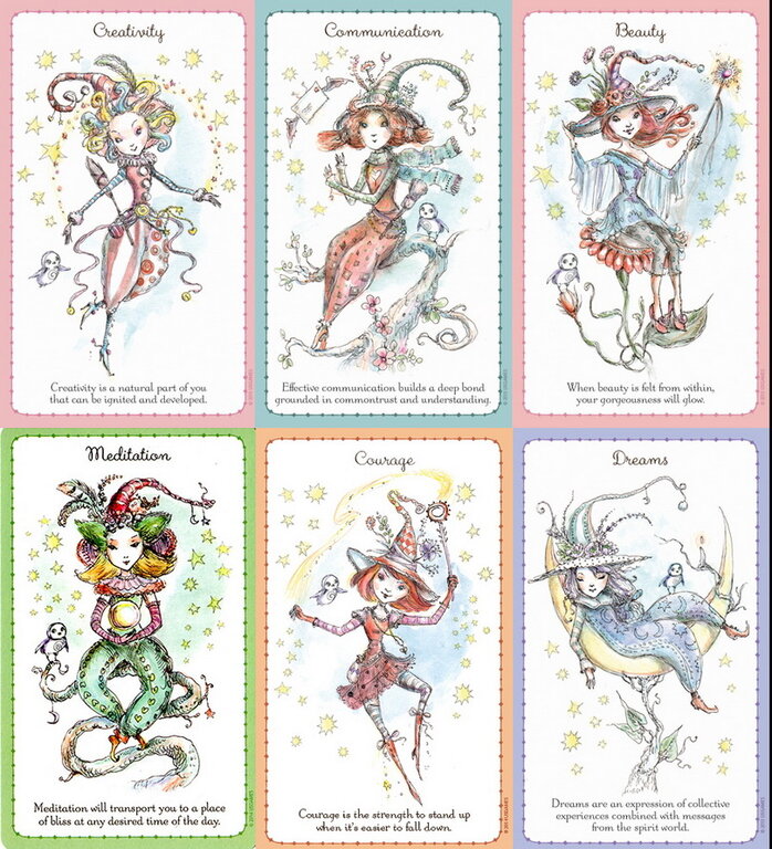 U.S. Games Witchlings Tarot Deck and Book Set