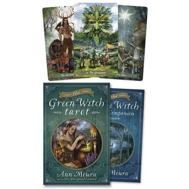 Llewellyn Publications The Green Witch Tarot with Book BOX SET
