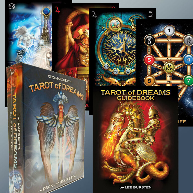 U.S. Games TAROT OF DREAMS DECK AND BOOK SET (83-card deck & 112-page guidebook; boxed)