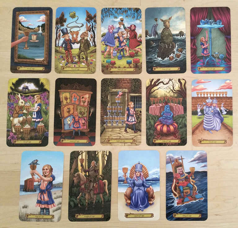 Llewellyn Publications TAROT IN WONDERLAND BOX SET