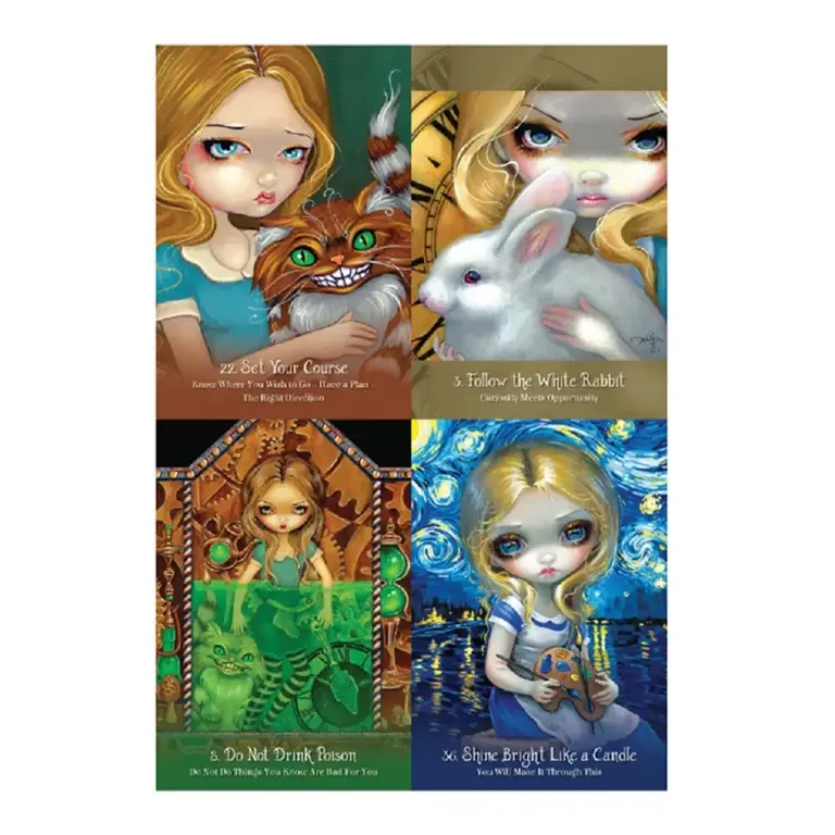 Llewellyn Publications Alice in Wonderland Oracle