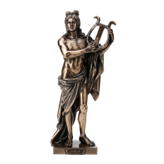 Luna Ignis Greek God Apollo Playing Lyre Luna Ignis Greek God Apollo Playing Lyre