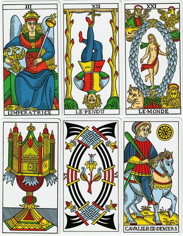 U.S. Games CBD Tarot De Marseille