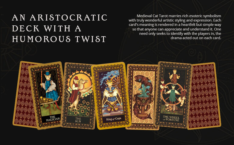 U.S. Games MEDIEVAL CAT TAROT