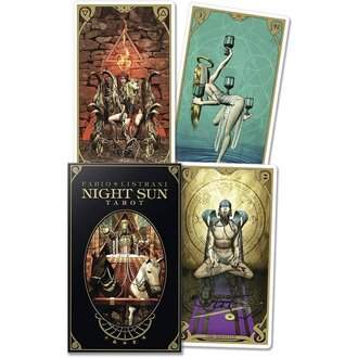 Llewellyn Publications NIGHT SUN TAROT (78-card deck & instruction booklet) Llewellyn Publications NIGHT SUN TAROT (78-card deck & instruction booklet)