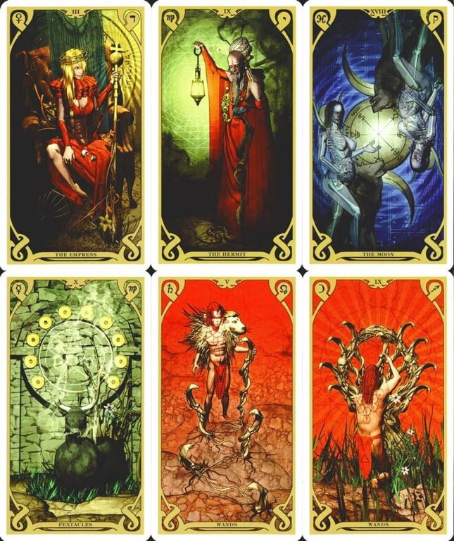 Llewellyn Publications NIGHT SUN TAROT (78-card deck & instruction booklet)