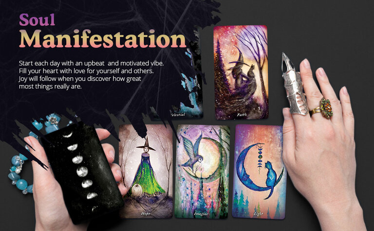 U.S. Games Earthly Souls & Spirits Moon Oracle