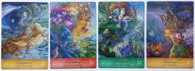 U.S. Games MYSTICAL WISDOM CARD DECK (46-card deck & 64-page guidebook)