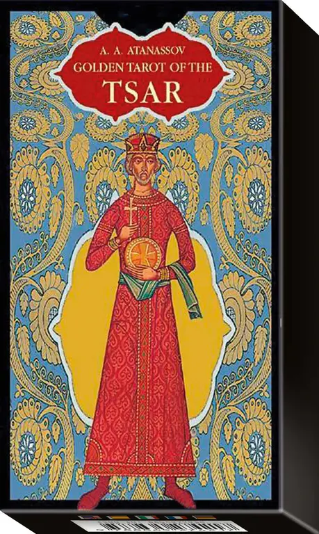Llewellyn Publications Golden Tarot of the Tsar