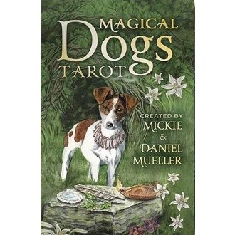 Llewellyn Publications MAGICAL DOGS TAROT (78-card deck & book) BOX SET