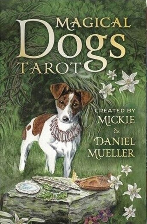 Llewellyn Publications MAGICAL DOGS TAROT (78-card deck & book) BOX SET