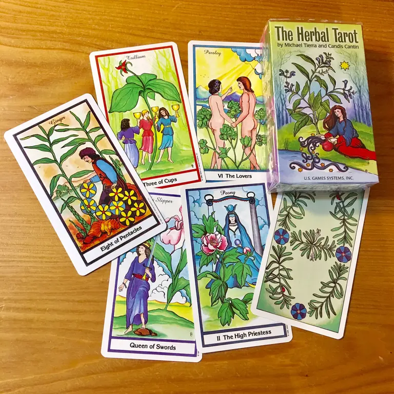 U.S. Games The Herbal Tarot