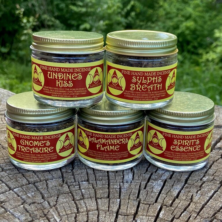Luna Ignis BOGO Luna Ignis Incense - Five Elements Series (Five for the Price of Four)