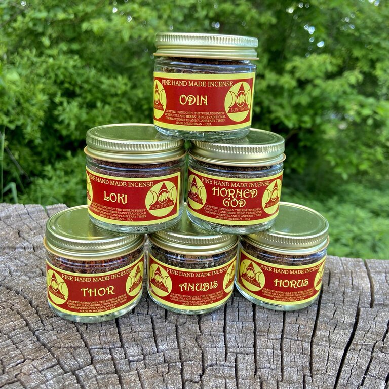 Luna Ignis BOGO Luna Ignis Incense - God Series (Six for the Price of Four)
