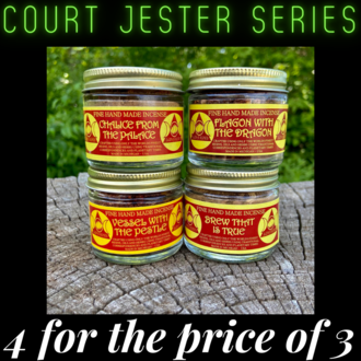Luna Ignis BOGO Luna Ignis Incense - Court Jester Series (Four for the Price of Three)
