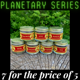 Luna Ignis BOGO Luna Ignis Incense - Planetary Series (Seven for the Price of Five)
