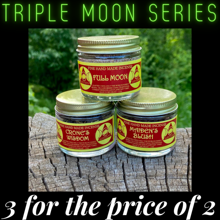 Luna Ignis BOGO Luna Ignis Incense - Triple Moon Series (Three for the Price of Two)