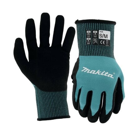 FITKNIT™ CUT LEVEL 1 NITRILE COATED DIPPED GLOVES (S/M)