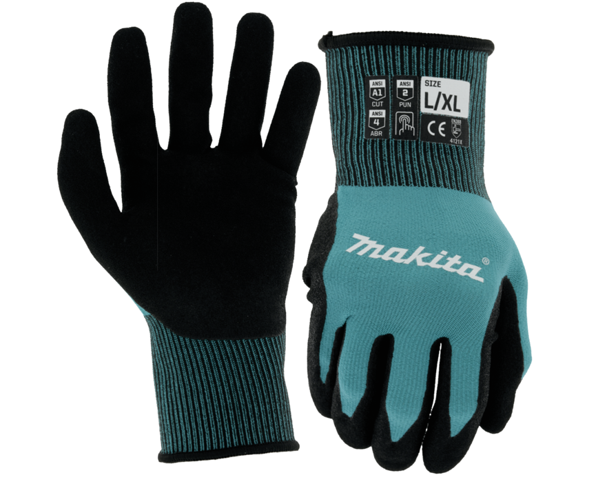 FITKNIT™ CUT LEVEL 1 NITRILE COATED DIPPED GLOVES (L/XL)