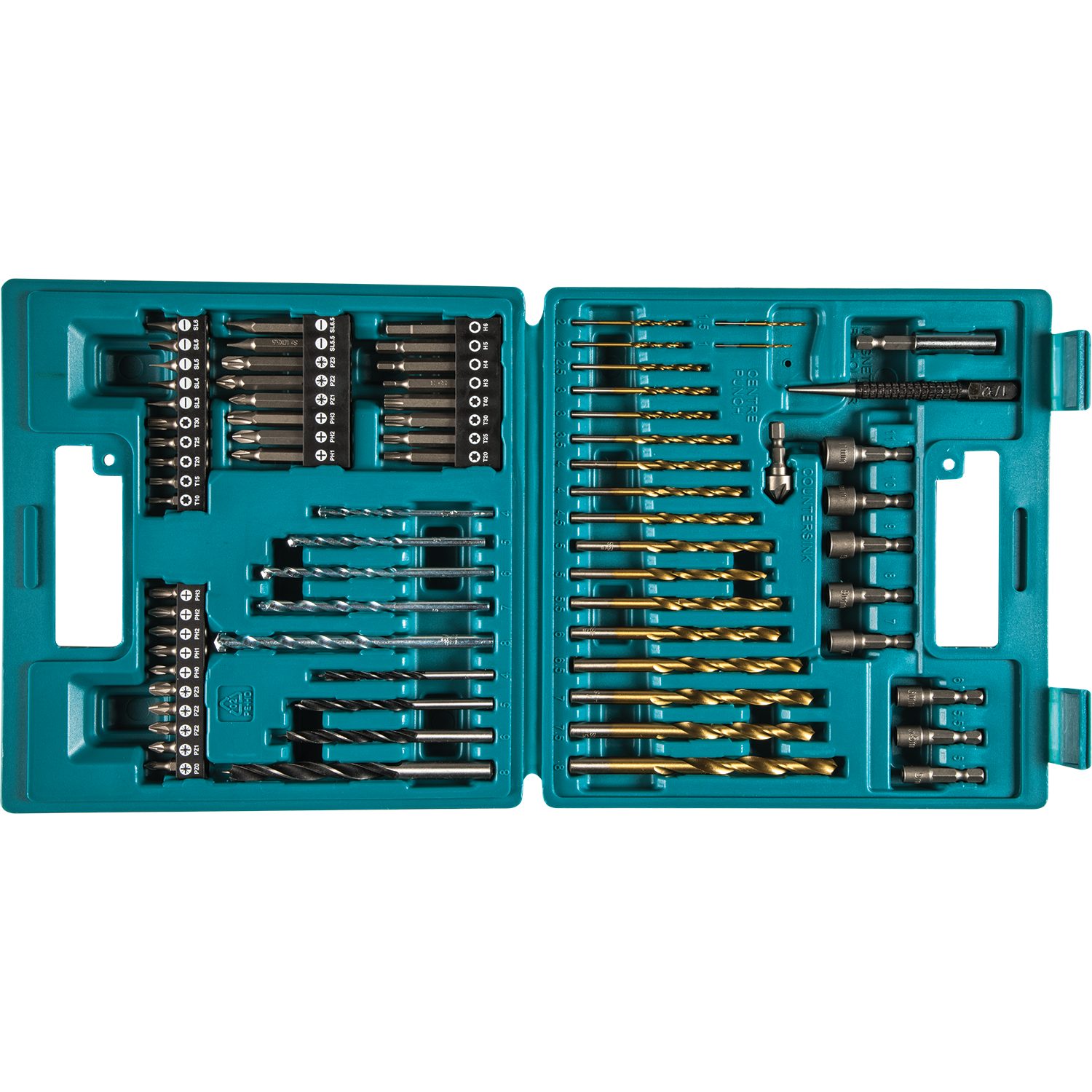 75 PC. METRIC DRILL AND SCREW BIT SET The Battery Bar