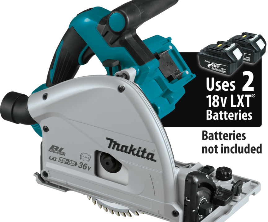 36V (18V X2) LXT® BRUSHLESS 6‑1/2" PLUNGE CIRCULAR SAW, TOOL ONLY
