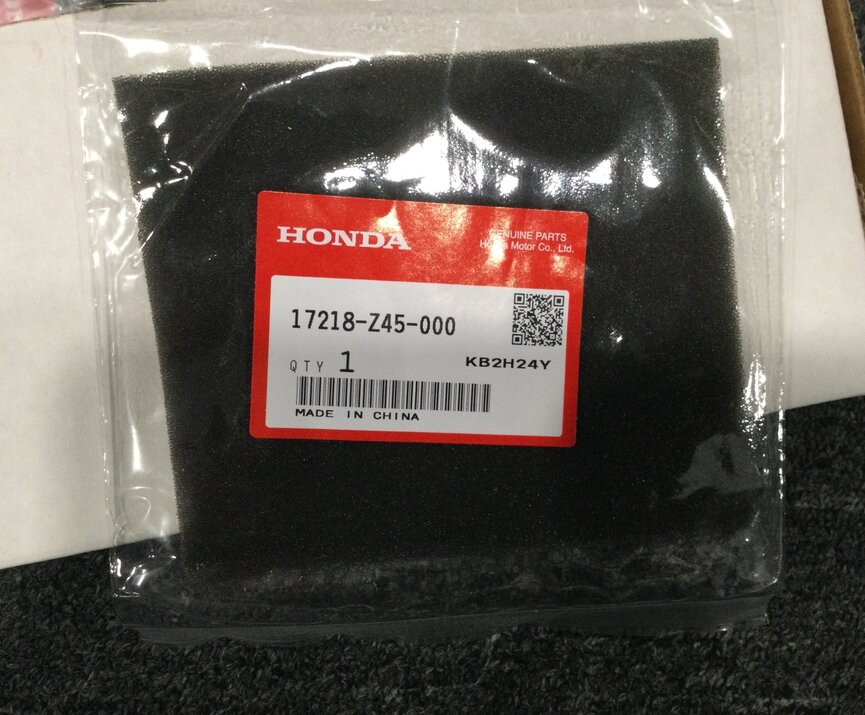 HONDA FILTER (OUTER) 17218-Z45-000