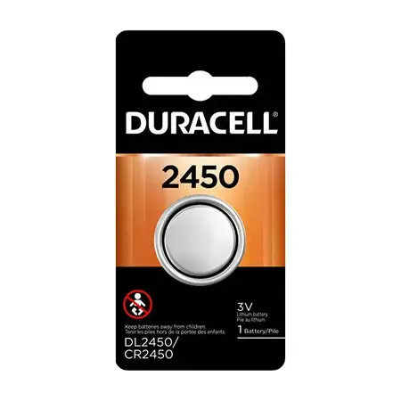 DURACELL 2450 3V BUTTON CELL