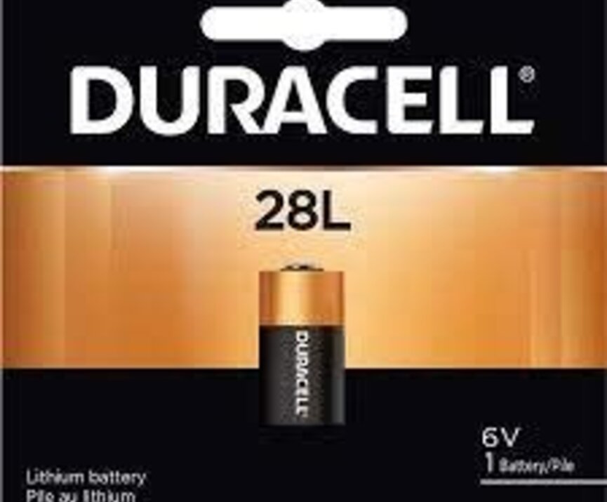 DURACELL 28L 6V BATTERY