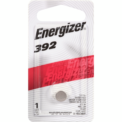 Pile Bouton Energizer 392/384 - 1,5V Oxyde D'argent | Pour Montres, Calculatrices, Appareils Médicaux