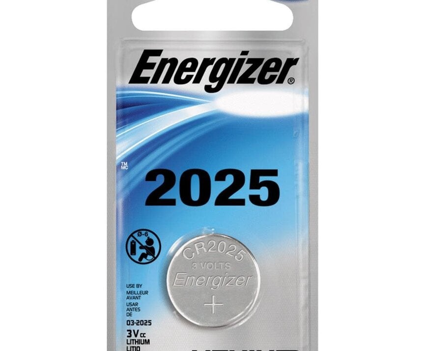 ENERGIZER 2025 3V BUTTON CELL