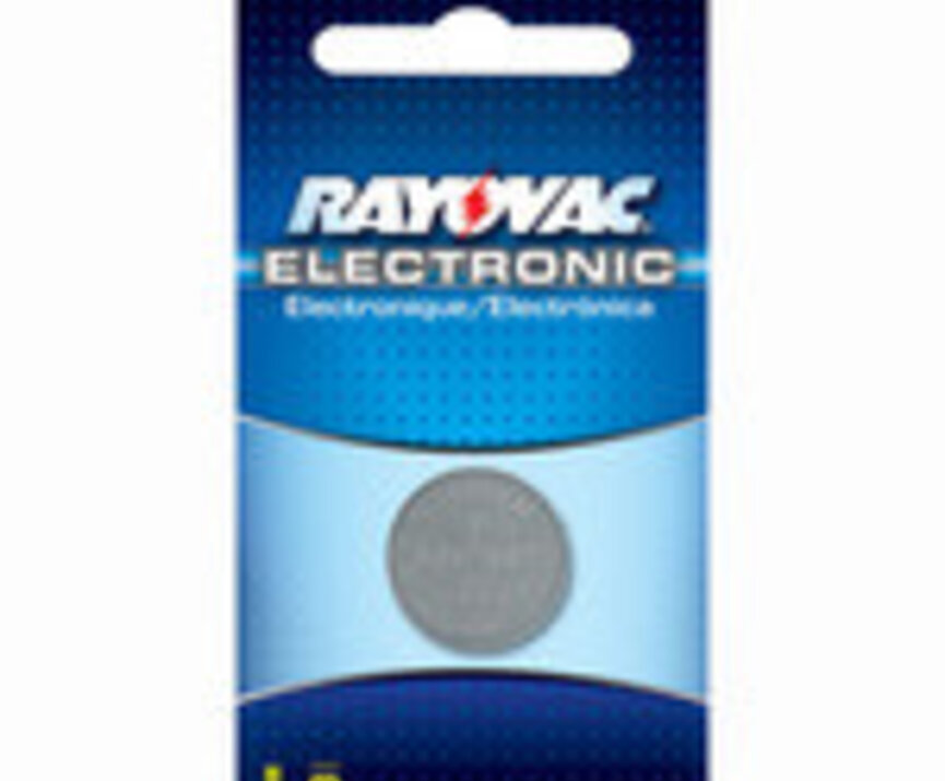 RAYOVAC CR1616 3V BUTTON CELL