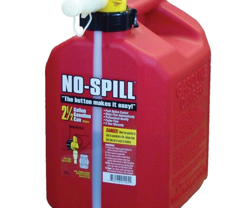 NO-SPILL GAS,2.5 GAL