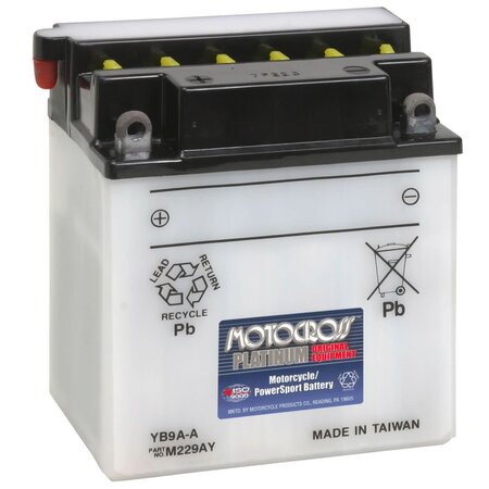 MOTOCROSS YB9A-A (12V 9Ah)