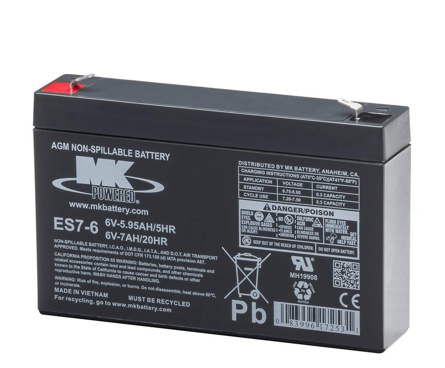 MK ES7-6 (6V 7Ah)