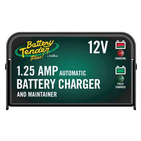 DELTRAN BATTERY TENDER PLUS 12V 1.25A BATTERY CHARGER AND MAINTAINER