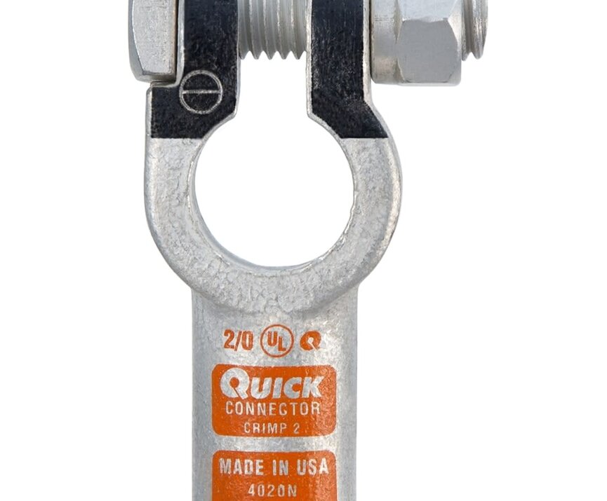 2/0 NEGATIVE CLAMP CRIMP