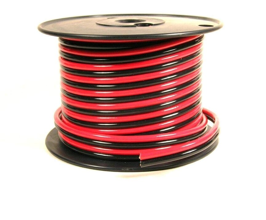 POWERWERX RD/BLK BONDED 12 AWG WIRE (PPF)