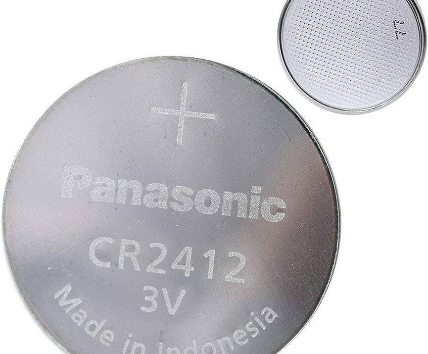 PANASONIC CR2412 3V BUTTON CELL