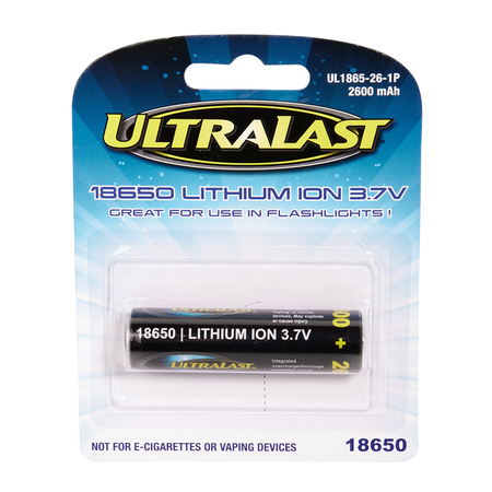 UltraLast 3.7 volt 2600mAh