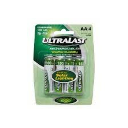 ULTRALAST SOALR Ni-Cd 1.25 volt AA battery 1500mAh