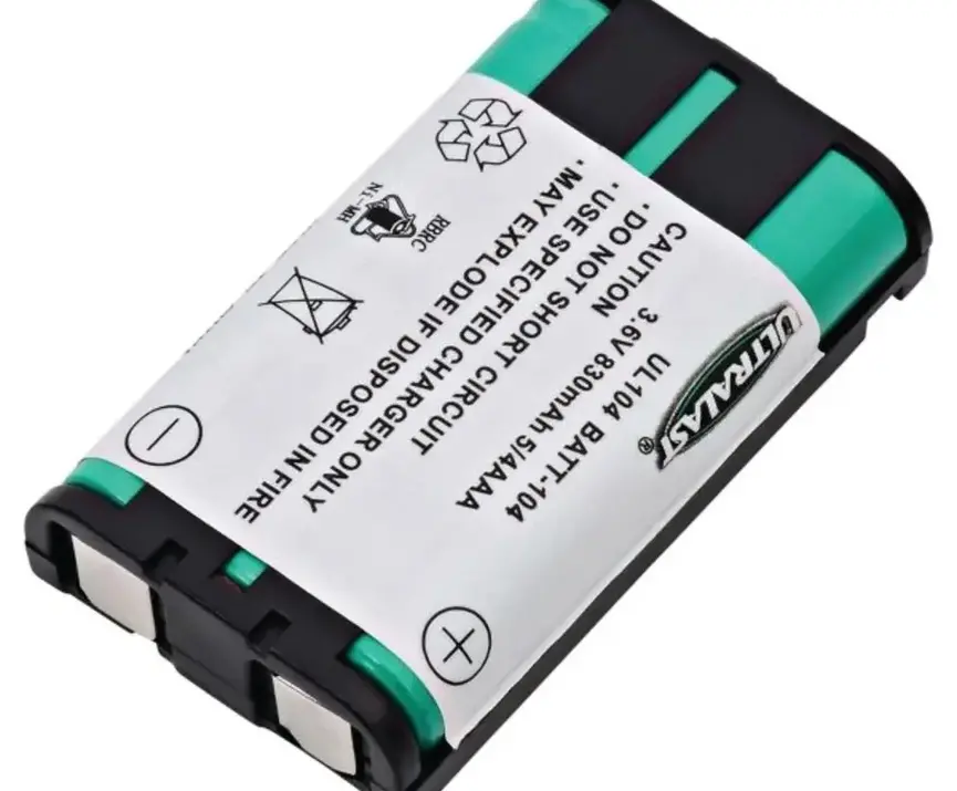 UltraLast NiMH AAA 3.6 V 0.83 MAh Cordless Phone Battery...