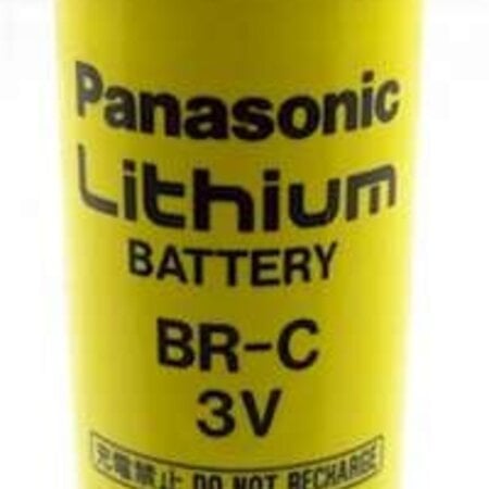 PANASONIC LITHIUM CELL : 3 VOLT, 5000MAH. BR-C-T, BR-CT2SP