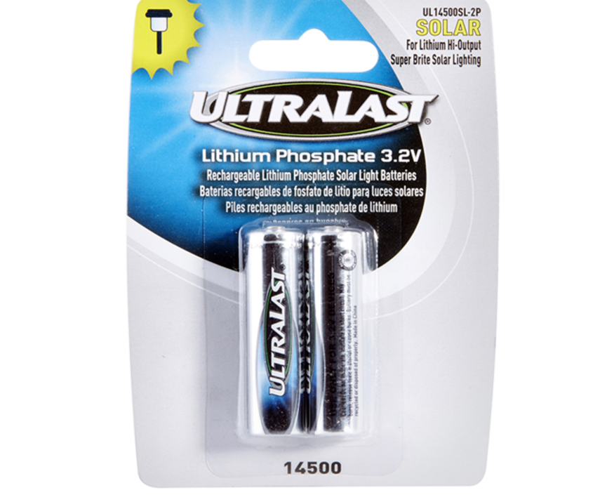 Ultralast Lithium 3.2volt 600mAh