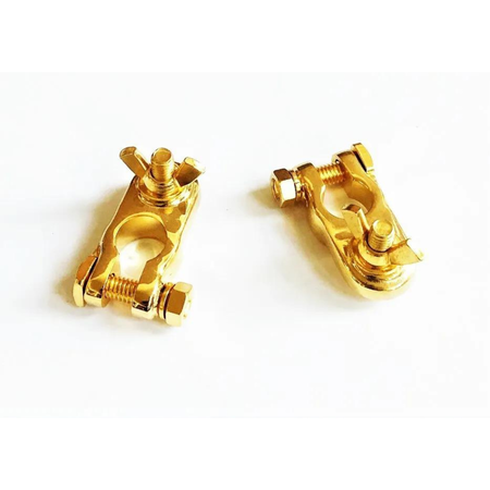 DEKA GOLD PLATED TOP POST TERMINAL