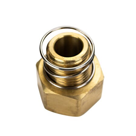 FNA 7100051 INLET FITTING, 1/2NPT (M) x 3/4GHT BRASS