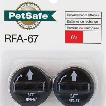 DOG PET SAFE RFA-67D, LITHIUM 6V BATTERY CARDED 2 PK